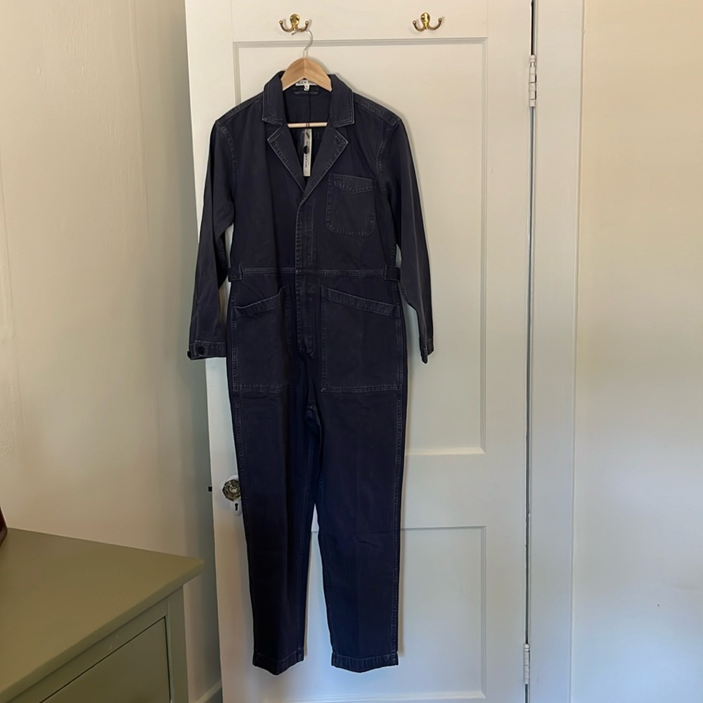 Alex Mill Standard zip jumpsuit in herringbone